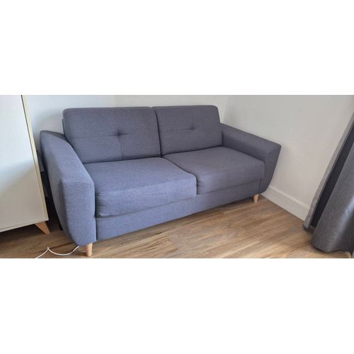 Canapé Convertible Express Naomi Tissu Malmo Anthracite