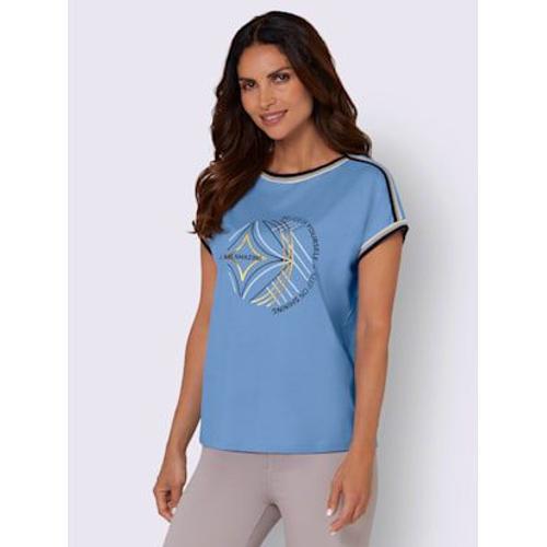 T-Shirt Pur Coton -  - Bleu Ciel