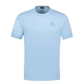Tee Shirt Manches Courtes Le Coq Sportif Monochrome Tee Ss N3 M Baltic Sea Bleu Ciel L