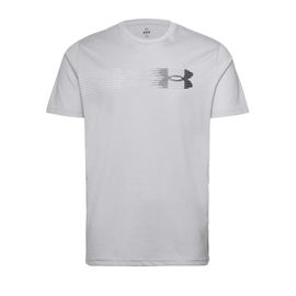 Tee Shirt Manches Courtes Under Armour Ua M Lc Fly In Logo Ss Gris Clair S