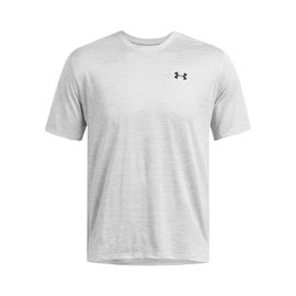 Tee Shirt Manches Courtes Under Armour Ua Tech Vent Jcqrd Ss Gris Clair Xl
