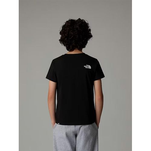 Tee Shirt Manches Courtes The North Face Teen Simple Dome Ss Tee Noir Xxl