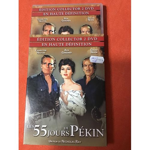 Les 55 Jours De Pékin/ Nicholas Ray/ Un Film De 1963/ Édition Collector 2 Dvd En Hd/ Vost Anglaise/ Vf/ Éditions Filmedia 2014