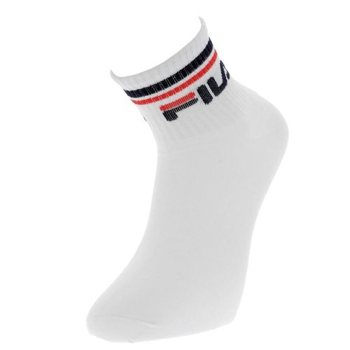 Chaussettes Fila Quarter White Socks X3 Blanc 43-46