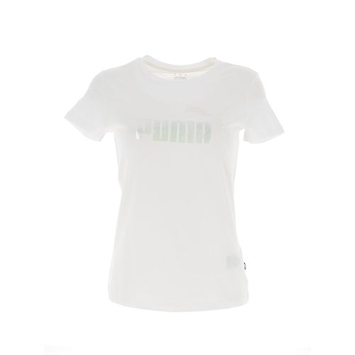 Tee Shirt Manches Courtes Puma W Ess+ Monarch Tee Blanc Xl