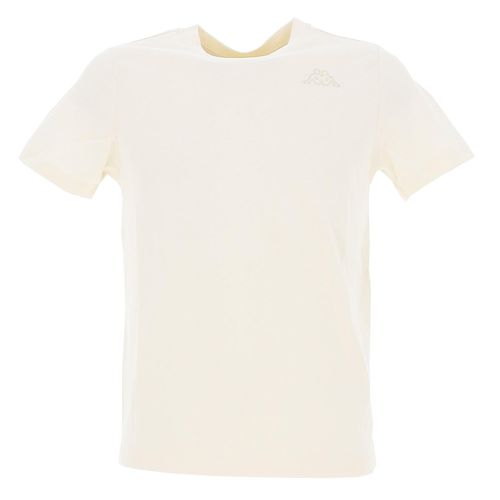 Tee Shirt Manches Courtes Kappa Cafers Slim Tee Beige S