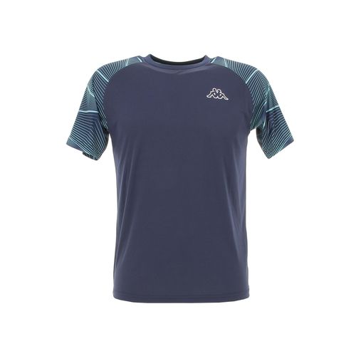 Tee Shirt Manches Courtes Kappa Eoste Graphik Bleu Nuit S