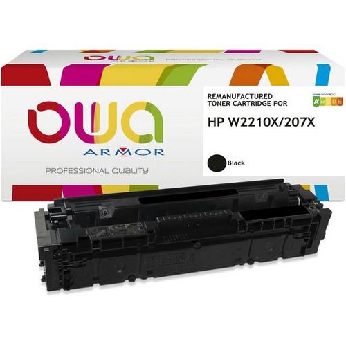 OWA - Haute capacité - noir - compatible - remanufacturé - cartouche de toner (alternative pour : HP 207X) - pour HP Color LaserJet Pro M255dw, M255nw, MFP M282nw, MFP M283fdn, MFP M283fdw