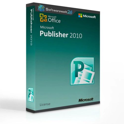 Microsoft Publisher 2010 - Version Boîte - 1 Pc - Dvd - 32/64-Bit - Win - Allemand)