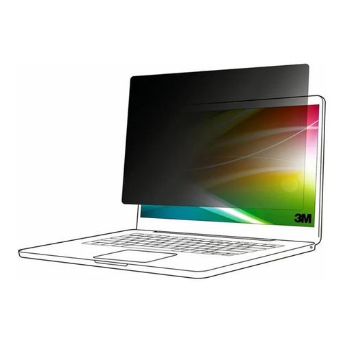 3M Bright Screen Privacy Filter - Filtre de confidentialité pour ordinateur portable (horizontal) - amovible - adhésif - 15.3" - noir - pour Apple MacBook Air (mi-2023)
