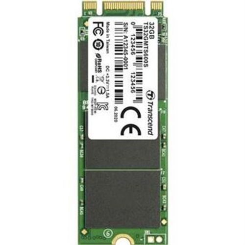 Transcend MTS600S - SSD - 32 Go - interne - M.2 2260 - SATA 6Gb/s