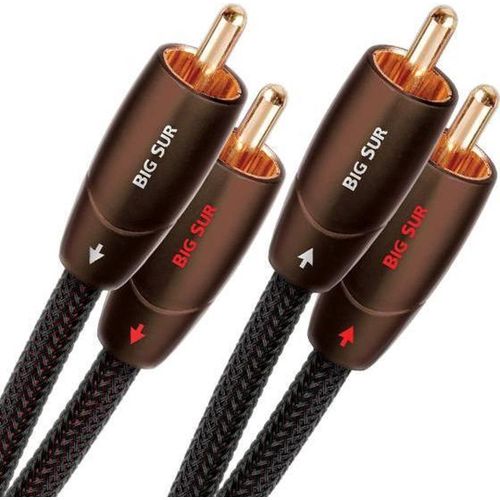 AudioQuest Bigsur - Câble audio - RCA x 2 mâle pour RCA x 2 mâle - 2 m - solide