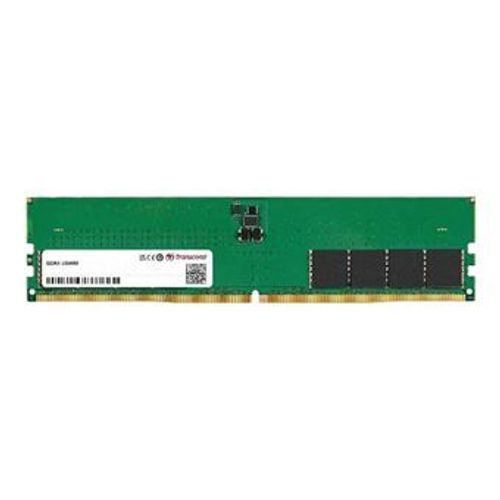 Transcend - DDR5 - module - 16 Go - DIMM 288 broches - 5600 MHz / PC5-44800 - CL46 - 1.1 V - mémoire sans tampon - on-die ECC