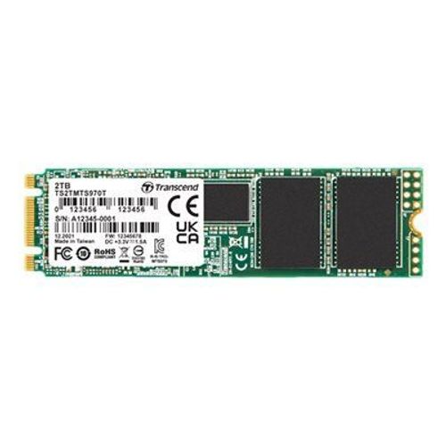 Transcend MTS970T - SSD - 1 To - interne - M.2 2280 - SATA 6Gb/s