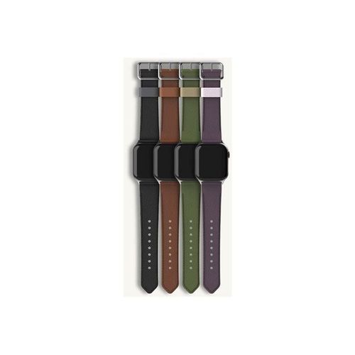 Otterbox Symmetry - Bracelet Pour Montre Intelligente - 41/40/38 Mm, Cuir De Cactus - Adobe Riche - Pour Apple Watch Hermès Series 7, Hermès Series 9, Nike Series 7, Series 10, Series 8, Series 9