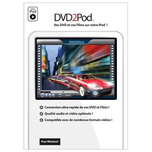 Dvd2pod - Version Boîte - 1 Utilisateur - Cd - Win)