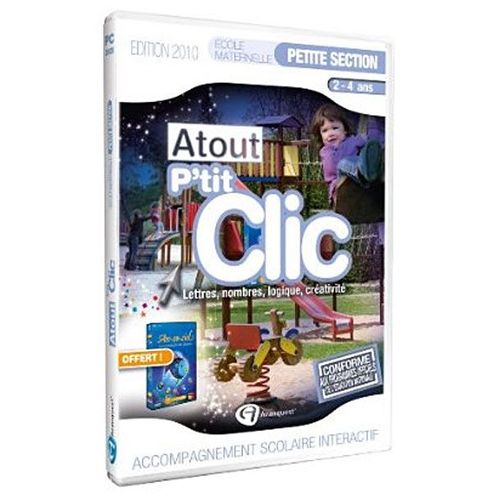 Atout P'tit Clic Maternelle Petite Section 2010 - Version Boîte - 1 Utilisateur - Cd - Win - Français)