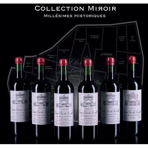 Caisse Miroir Léoville Las Cases Historical Vintages