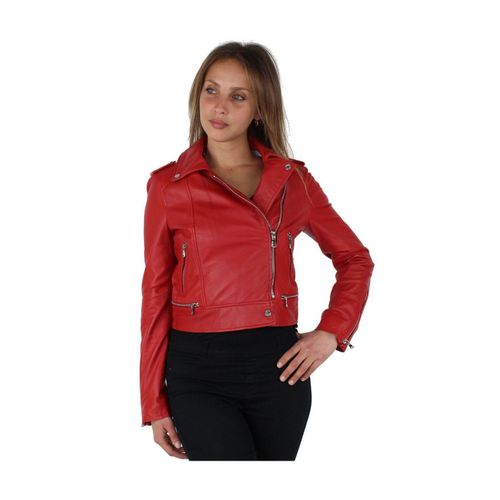 Blouson Oakwood Yoko En Cuir Ref 40521 Rouge