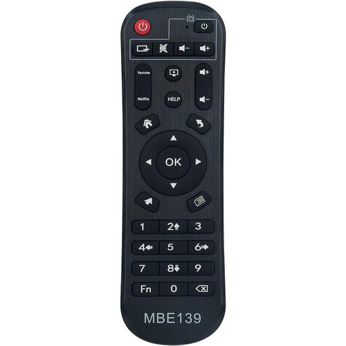 Télécommande remplacée Convient pour Android TV Box TV Box 10.0 - TV Box 11.0 - X88 Pro - X88 Pro 10 - 128GB ROM RK3318 Ultra HD 4K HDR TV Box 64GB ROM TV Box