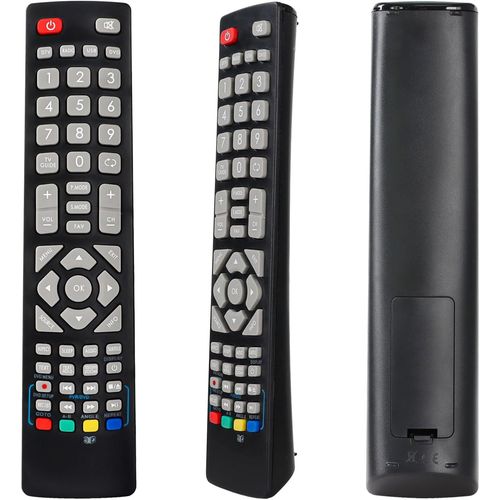 Nouvelle Telecommande pour Sharp Smart TV, Compatible avec LC-22CFE4000ES LC-24CHF4011E LC-32HG3141K LC-32HG3341K LC-40CFE4040E LC-49CFE5001E - Aucun Réglage Requis