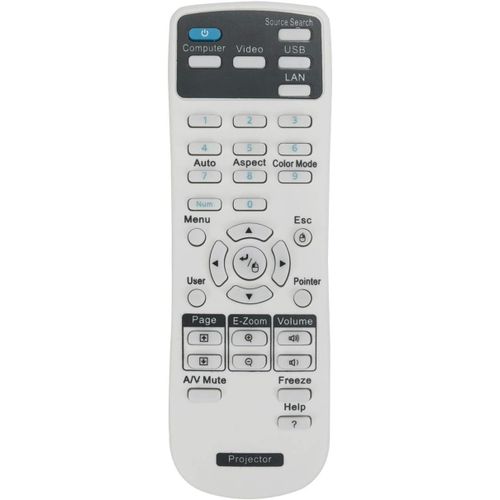 Télécommande pour projecteur Epson EH-TW5200 / EHTW5200 EB-S31 / EBS31 EB-108 2042 2142W EB-S27 EB-X27 EB-X29 EB-W29 99WH 955WH