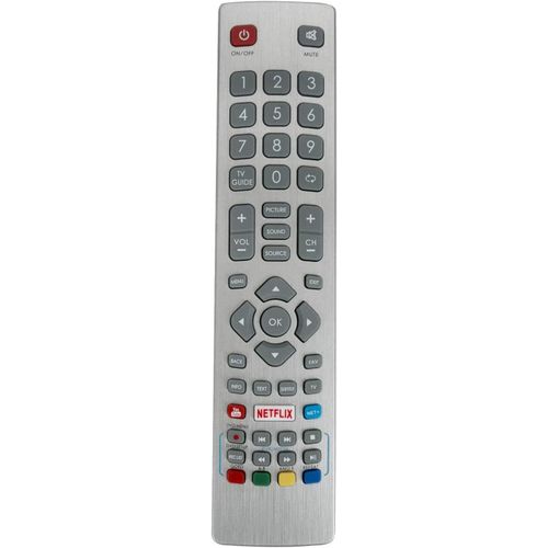 SHW/RMC/0120 SHWRMC0120 sub SHW/RMC/0128 Remplacement de la télécommande Compatible avec Sharp HD Smart TV LC-32HG5141K LC-32HG5341K LC-40FG5242E LC-40FG5342E LC-50UI7222E LC-50UI7322E