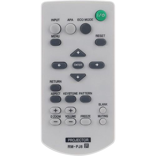 RM-PJ8 RM-PJ8CN Remplacé Télécommande adaptée pour Sony Projecteur VPL-CH355 VPL-EX255 VPL-EW235 VPL-SW630 VPL-EX271 VPL-EW245