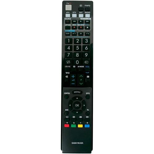 GA841WJSA Remplacement de la télécommande pour Sharp AQUOS TV LC-60lE822E LC-60lE822ERU LC-40lE820ERU LC-46lE820E LC-46lU820E LC-40lE810E LC-46lE810E LC-52lE822E