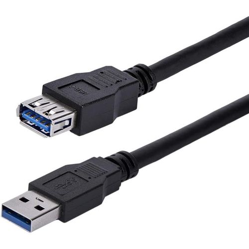 Câble d'extension USB 3.0 (5Gbps) A vers A de 1 m - Rallonge USB A SuperSpeed en noir - M/F (USB3SEXT1MBK)
