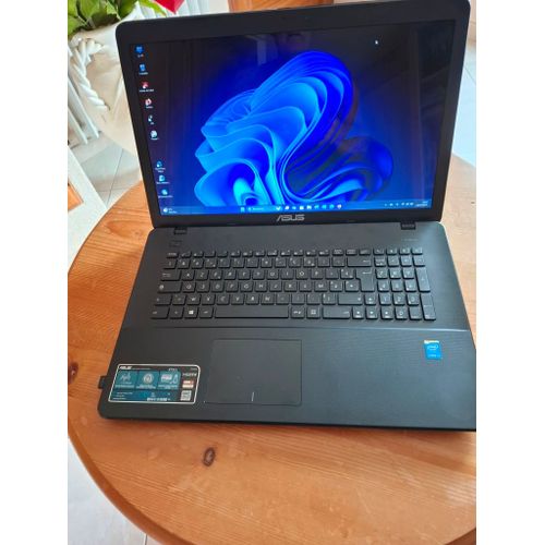Asus X751L - 17.3" Intel Core i3-5005U - 2 Ghz - Ram 8 Go - SSD 256 Go + HDD 1 To