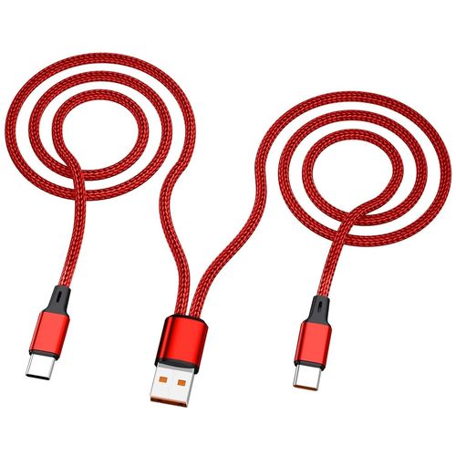 Câble de charge multi-USB C, 1,2 m, 2 en 1, type C, double répartiteur, chargeur USB C, câble en nylon, USB A vers double port USB C, compatible avec iPhone 16/15, iPad, Samsung S24, Google, Android