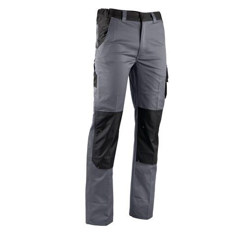 Pantalon de travail bicolore LMA ARION Gris / Noir 46