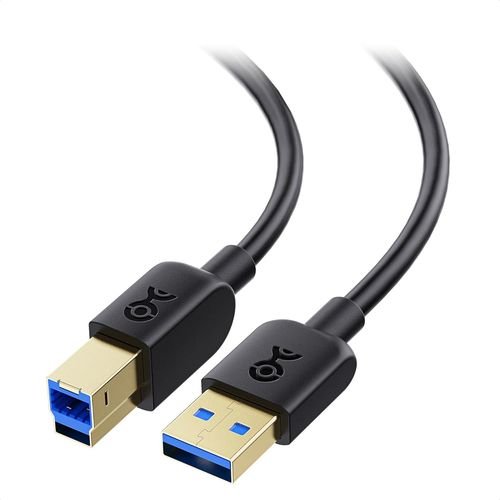 Cable Imprimante USB 3.0 1m (Cable USB Imprimante, Cable USB B) en noir