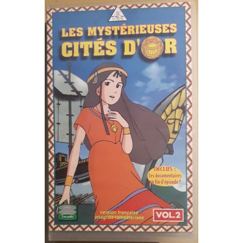 Les Mystérieuses Cités D Or - Vol. 2 [Vhs] - 4 Épisodes + Documentaire - Remasterisé - 100 Mn (1996).