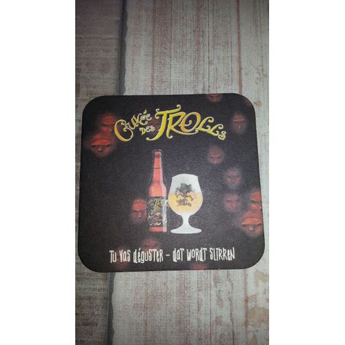 Sous-Bock Bière Cuvée Des Trolls