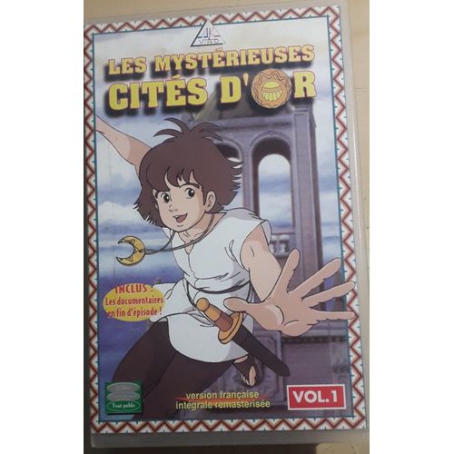 Les Mystérieuses Cités D'Or - Vol. 1 [Vhs] - 4 Épisodes + Documentaire - Remasterisé - 100 Mn (1996)