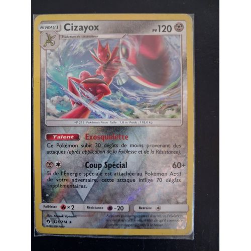 Pokemon " Cizayox " Exosquelette