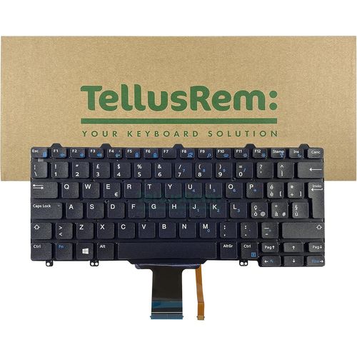 Clavier De Remplacement Italien Rétroéclairé Pour Dell Latitude E7250. Latitude E5250, Latitude E5270