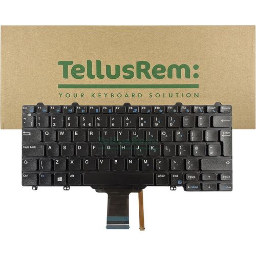 Clavier De Remplacement Uk Rétroéclairé Pour Dell Latitude E7250. Latitude E5250, Latitude E5270