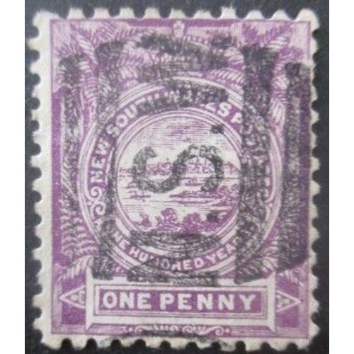 Nouvelle Galle Du Sud N°59 Oblitéré