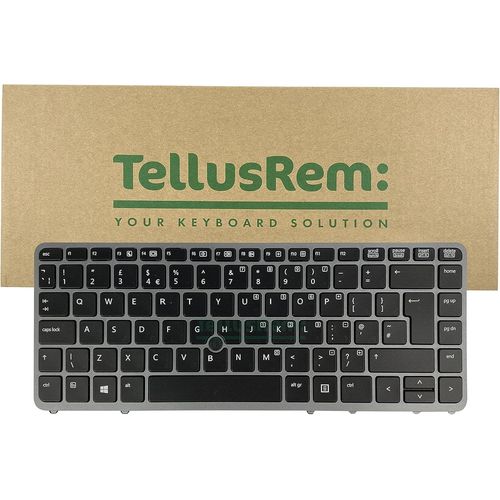 Clavier De Remplacement Uk Non Rétroéclairé Pour Hp 840 G1, 840 G2, 850 G1, 850 G2