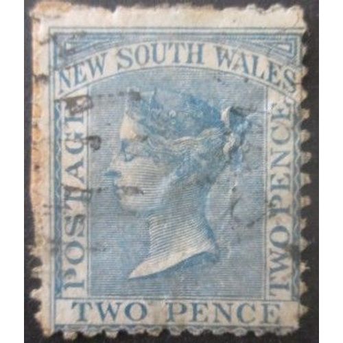 Nouvelle Galle Du Sud N°46 Reine Victoria Oblitéré