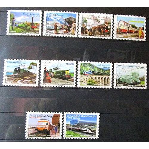 2014. Adh999;Adh1000;Adh1001;Adh1002;Adh1003;Adh1004;Adh1006;Adh1007;Adh1008;Adh1010: La Grande Épopée Des Voyages En Train.