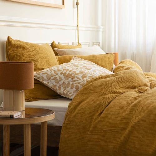 Housse De Couette En Gaze De Coton 200x200cm Rhum