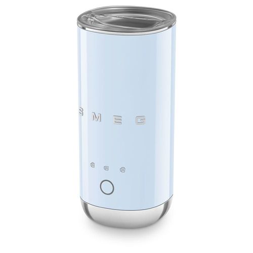 Mousseur à lait vintage bleu azur Smeg