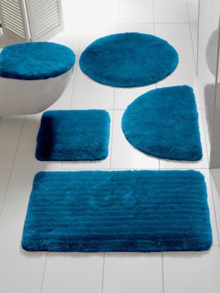 Tapis De Bain 100% Acrylique -  - Bleu Pétrole