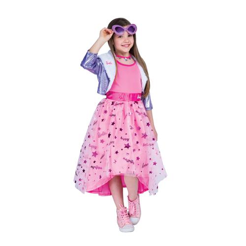 Ciao - Barbie Diva Princess Déguisement Pour Fille Original (Taille 4-5 Ans), Rose, 11655.4-5