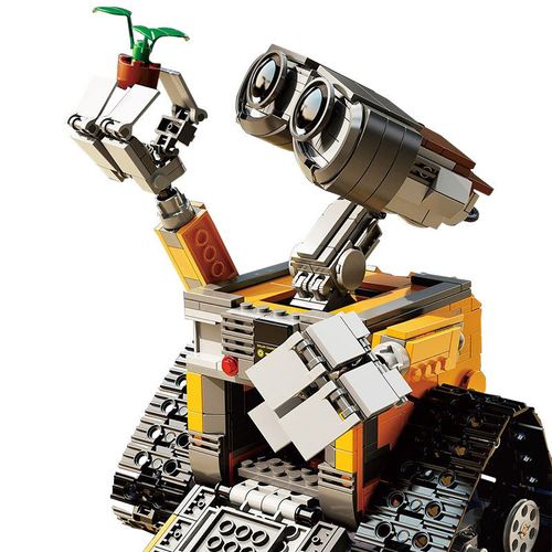 Wali Robot Petites Particules Puzzle Assemblé Blocs Cross-Bord