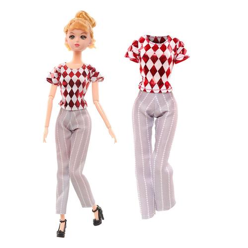 Paquet De 12 Pièces Vêtements De Poupée 30 Cm Vêtements De Poupée Barbie Fille